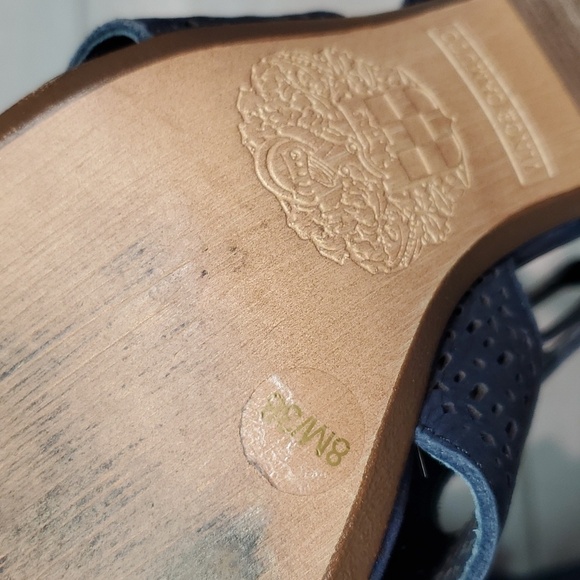 Vince Camuto Women Corbina Ankle Side strap Heels Open Toe Ankle boots 8M - Picture 13 of 14